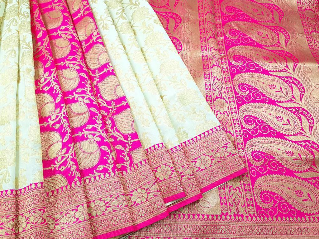 Wanted-Wholesalers for Banarasi Woven Silk Blend Sarees from South India